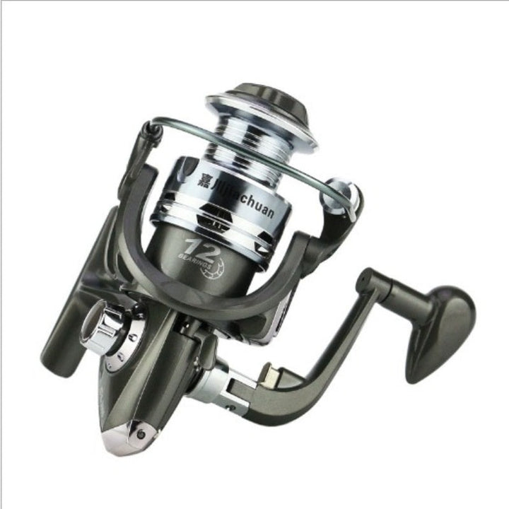 Unleash Your Fishing Potential with the 12-axis Metal Toe Cap Fishing Reel