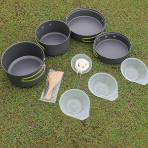 Experience the Great Outdoors with Our Portable Cookware Set