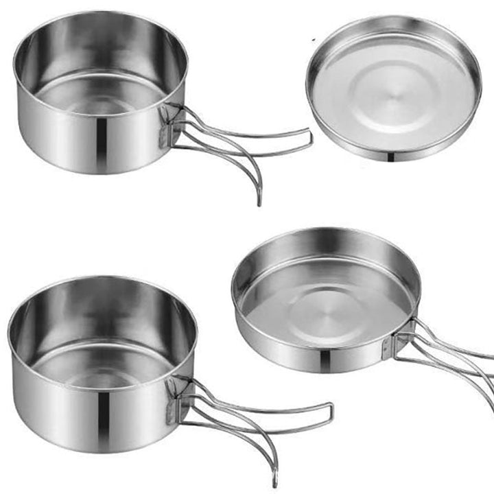 Discover the Ultimate Outdoor Camping Portable Cookware Pot Set