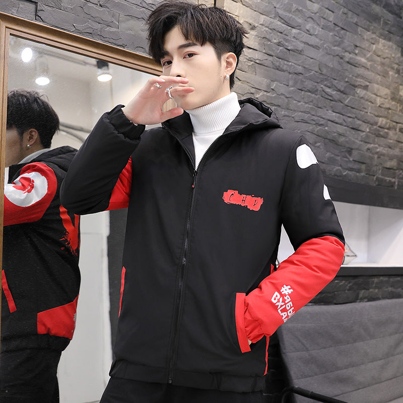 Winter leisure warm quilted jacket