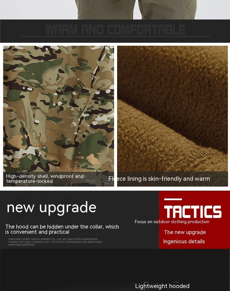 Men's Fleece Soft Shell Jacket