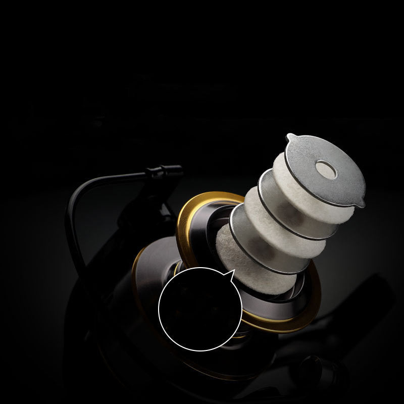 Fishing line wheel fishing rod wheel