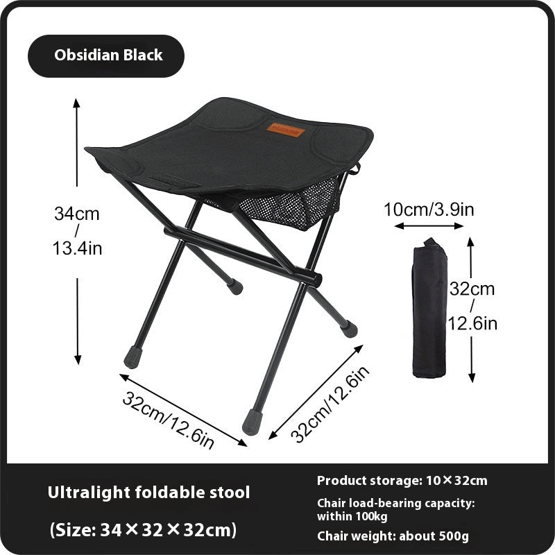 Portable Fishing Stool Camp Chair