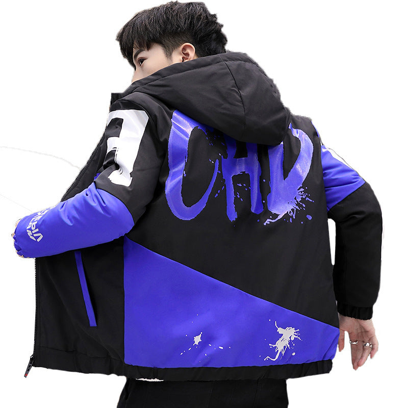 Winter leisure warm quilted jacket