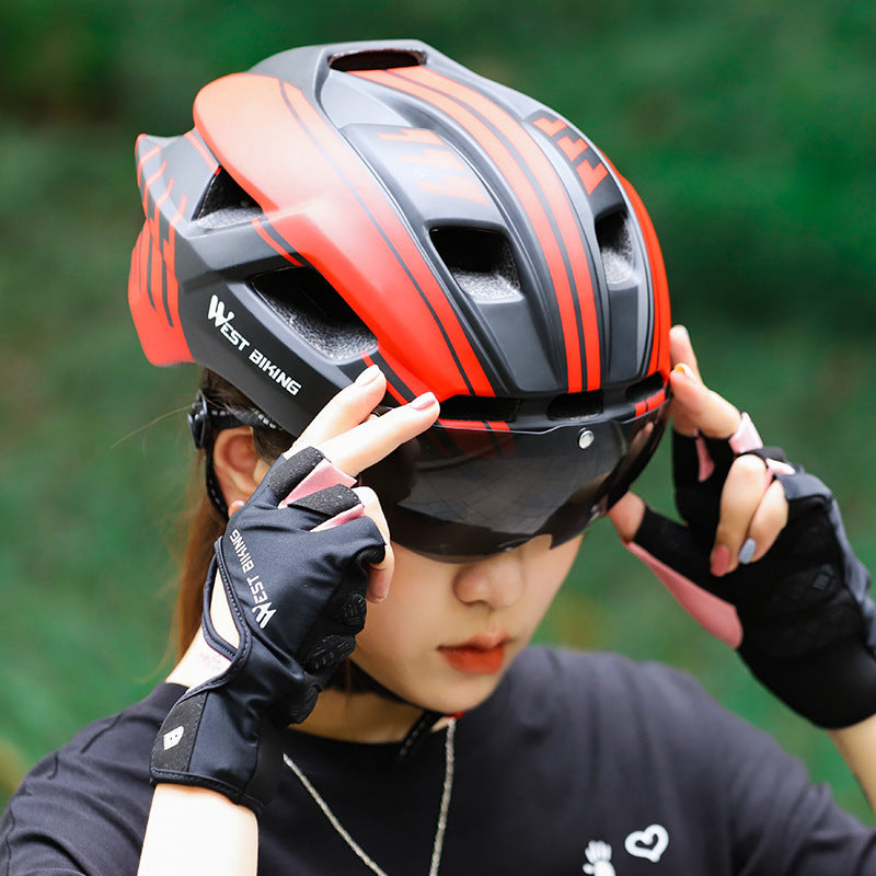 Helmet Integrated With Goggles