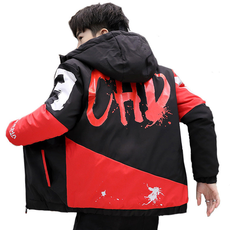 Winter leisure warm quilted jacket