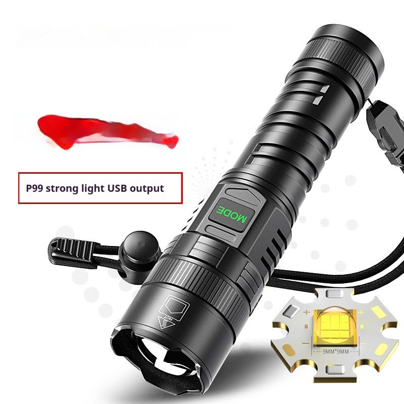 USB Charging Portable Flashlight