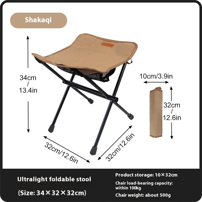 Portable Fishing Stool Camp Chair